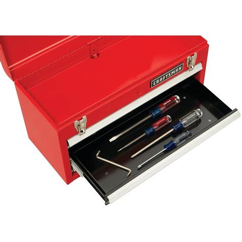 bright metal tool box 20 inches|CRAFTSMAN Portable 20.5.